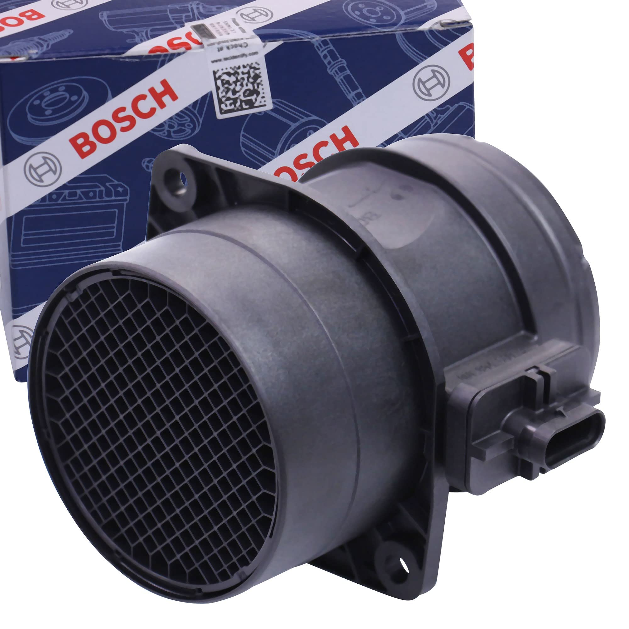 BOSCH 0281002956 Original Equipment Mass Air Flow (MAF) Sensor - Compatible With Select Audi A3; Volkswagen Beetle, Golf, Golf SportWagen, Jetta, Passat