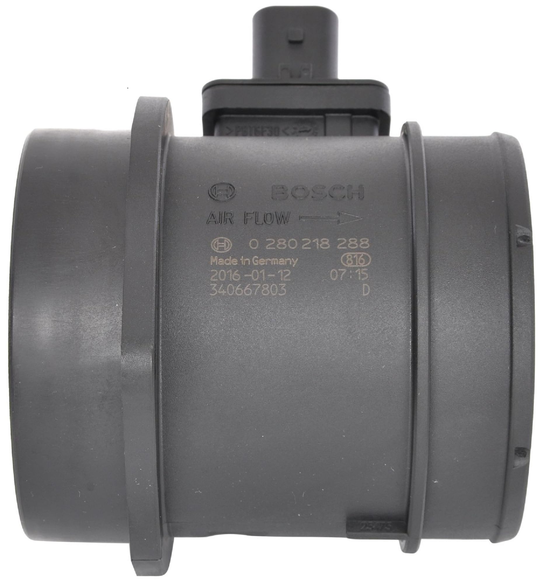 BOSCH 0280218288 Original Equipment Mass Air Flow (MAF) Sensor - Compatible with Select Jaguar F-Type, XF, XFR, XFR-S, XJ, XJR575; Land Rover Range Rover, Range Rover Sport