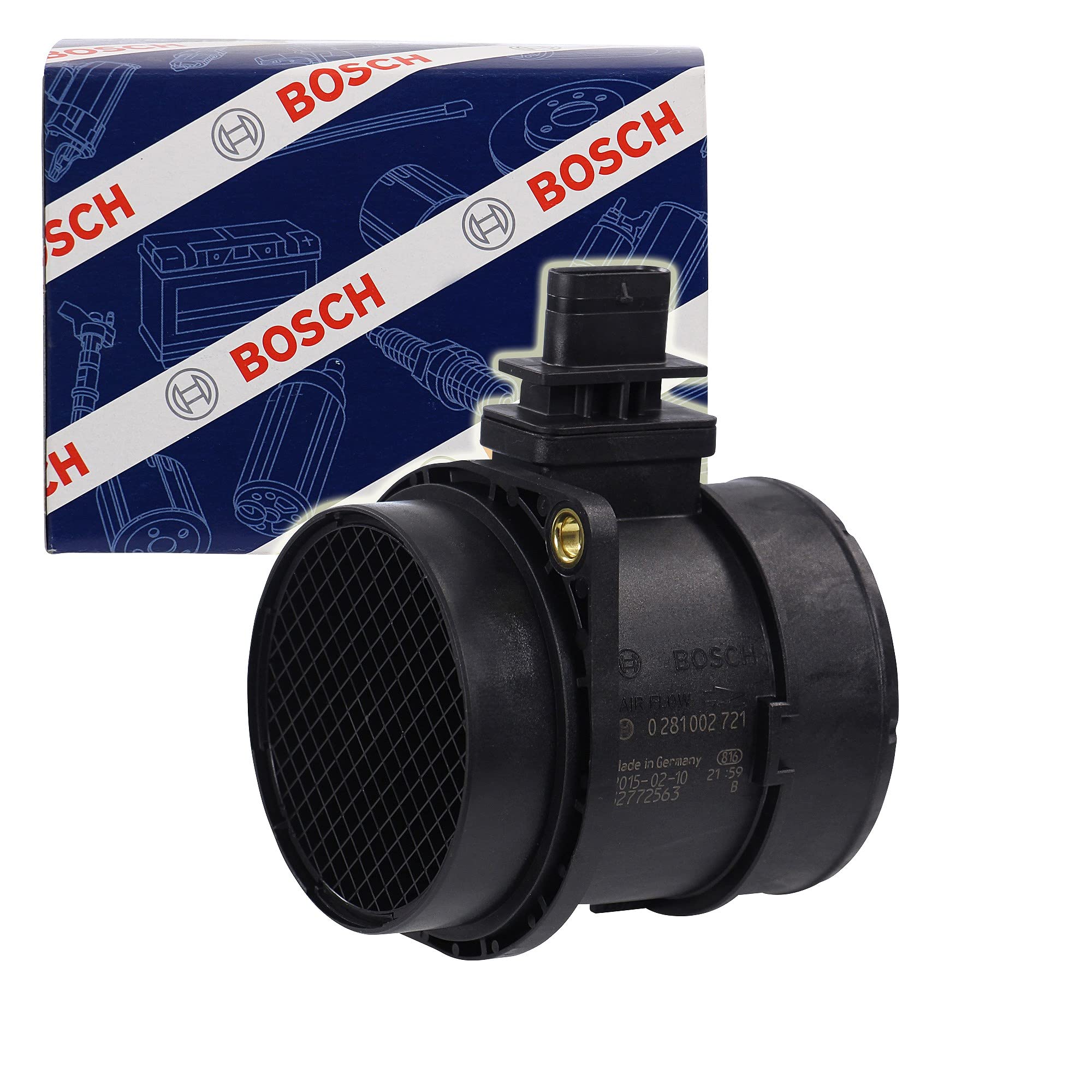 Metzger Bosch 0281002721 Hot-Film Air-Mass Meter