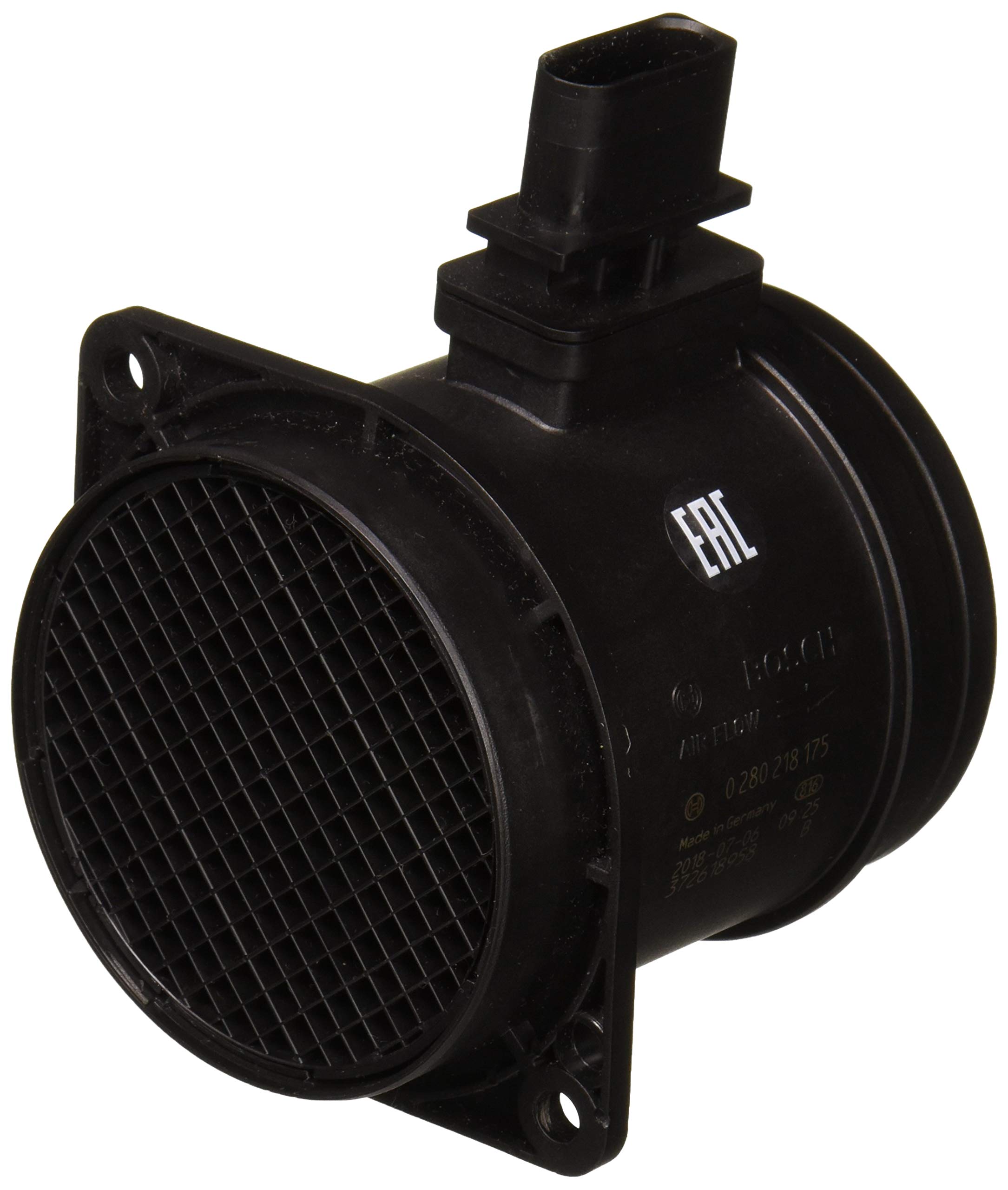 BOSCH 0280218175 Original Equipment Mass Air Flow (MAF) Sensor - Compatible with Select Audi Q7, TT Quattro, TTS Quattro; Volkswagen CC, Passat, Passat CC, Touareg
