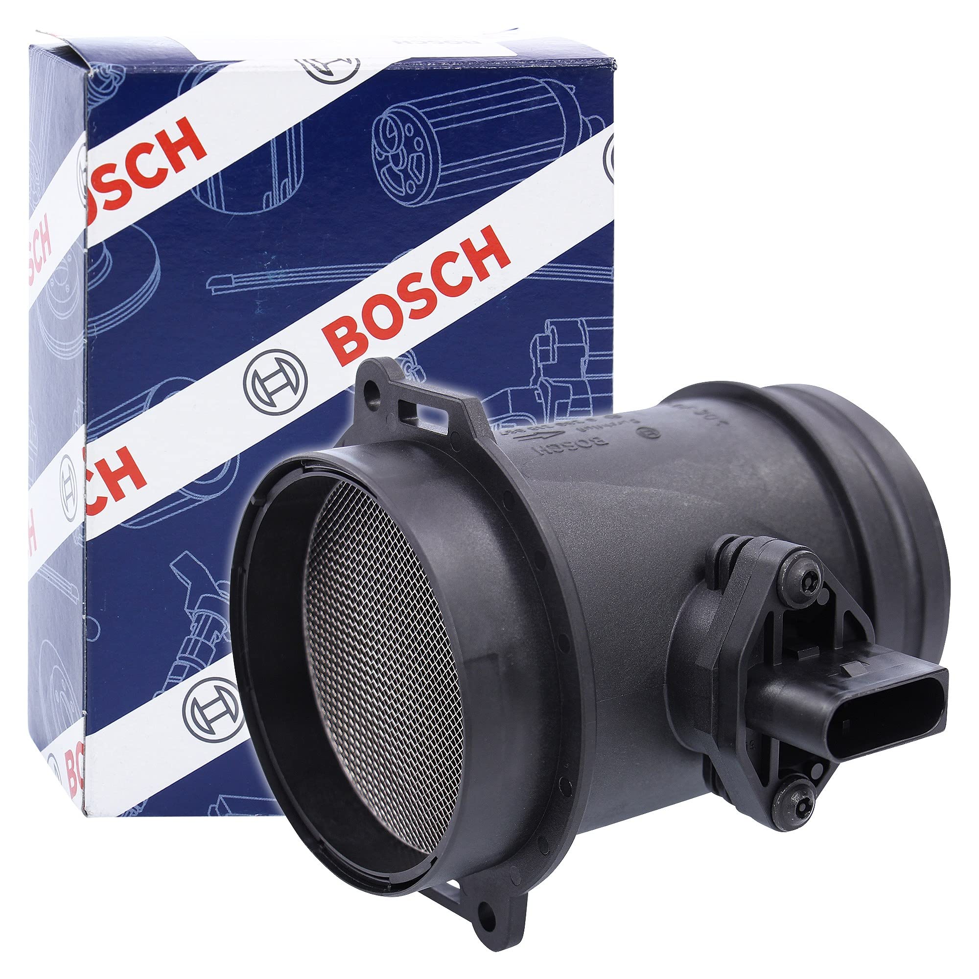BOSCH 0280218067 Original Equipment Mass Air Flow (MAF) Sensor - Compatible with Select Audi S4, S6, S8