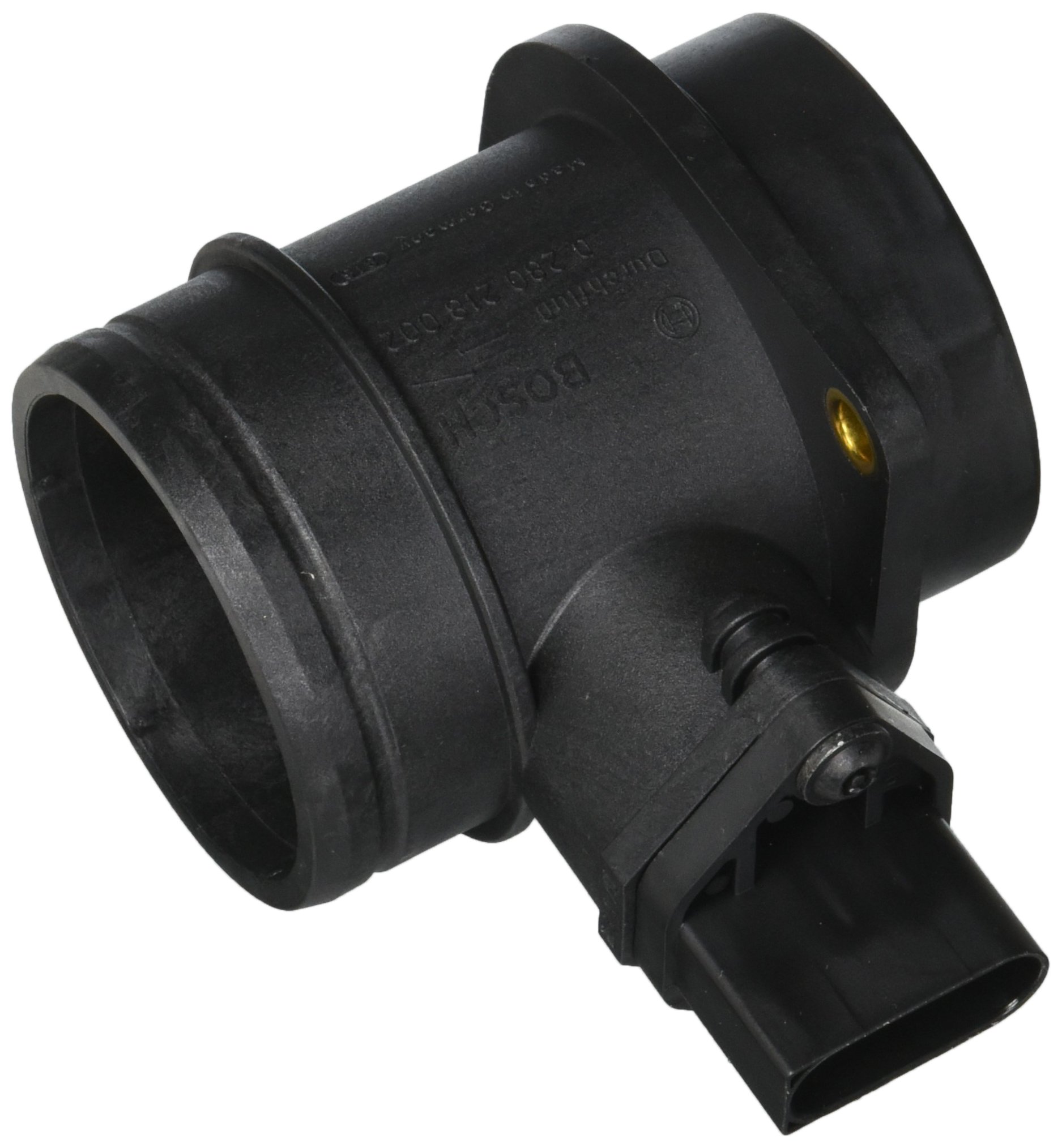 Bosch 0280218002 Original Equipment Mass Air Flow (MAF) Sensor - Compatible with Select Volkswagen Beetle, Golf, Jetta